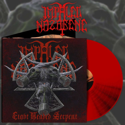 IMPALED NAZARENE - Eight Headed Serpent Bloodred  LP